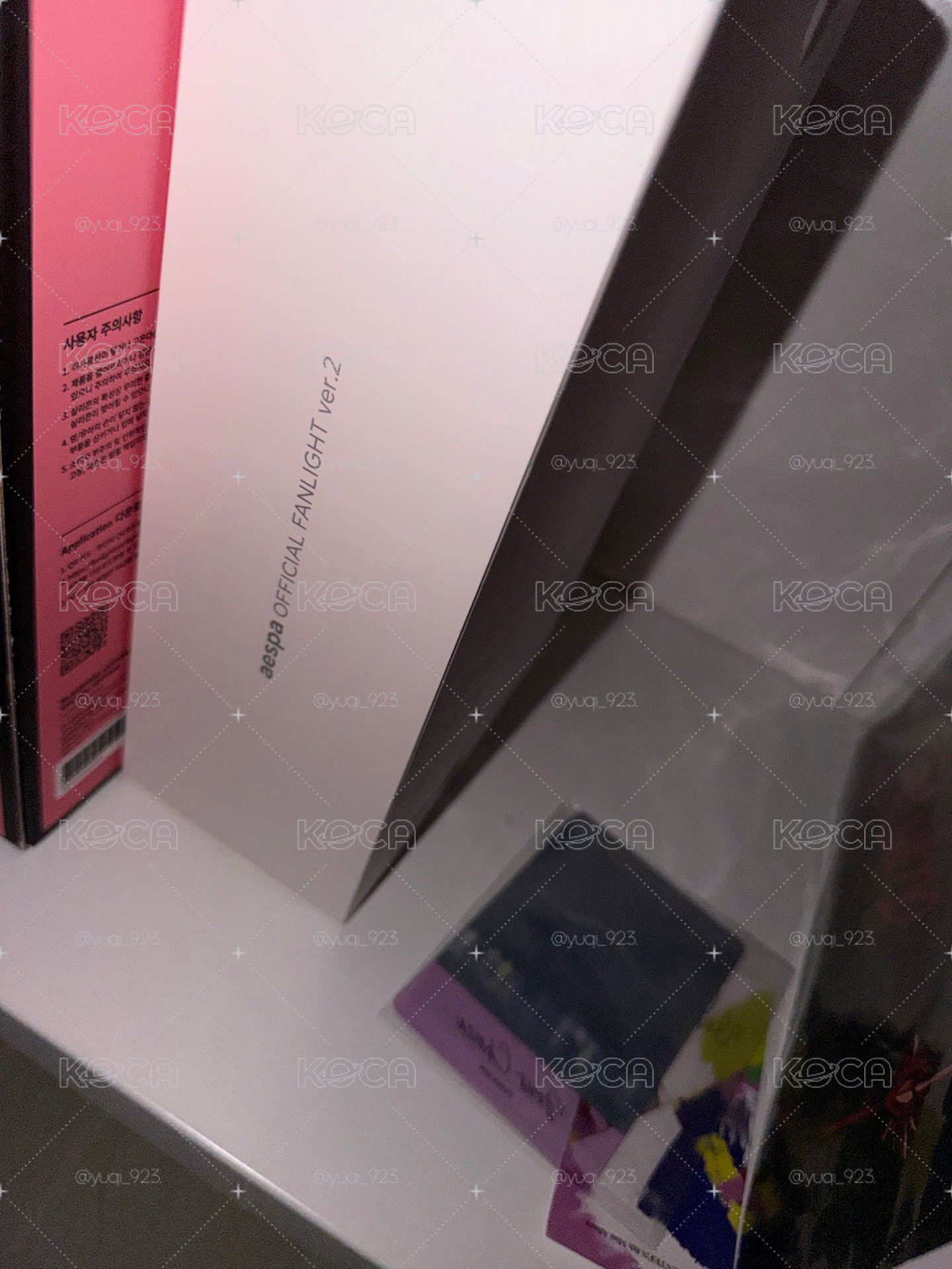 aespa手燈僅拆