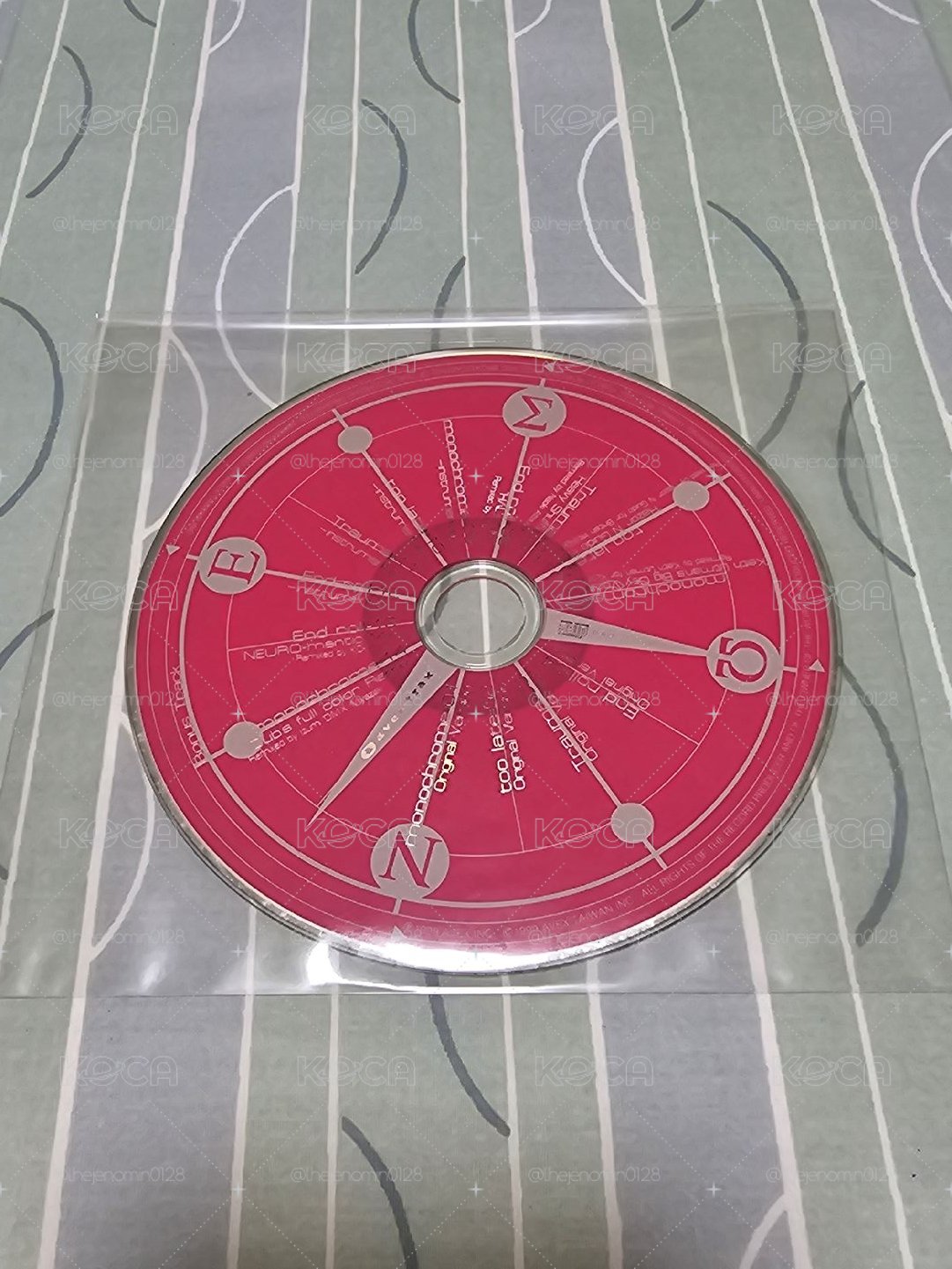 A CD 只有光碟 (初回版紅色)