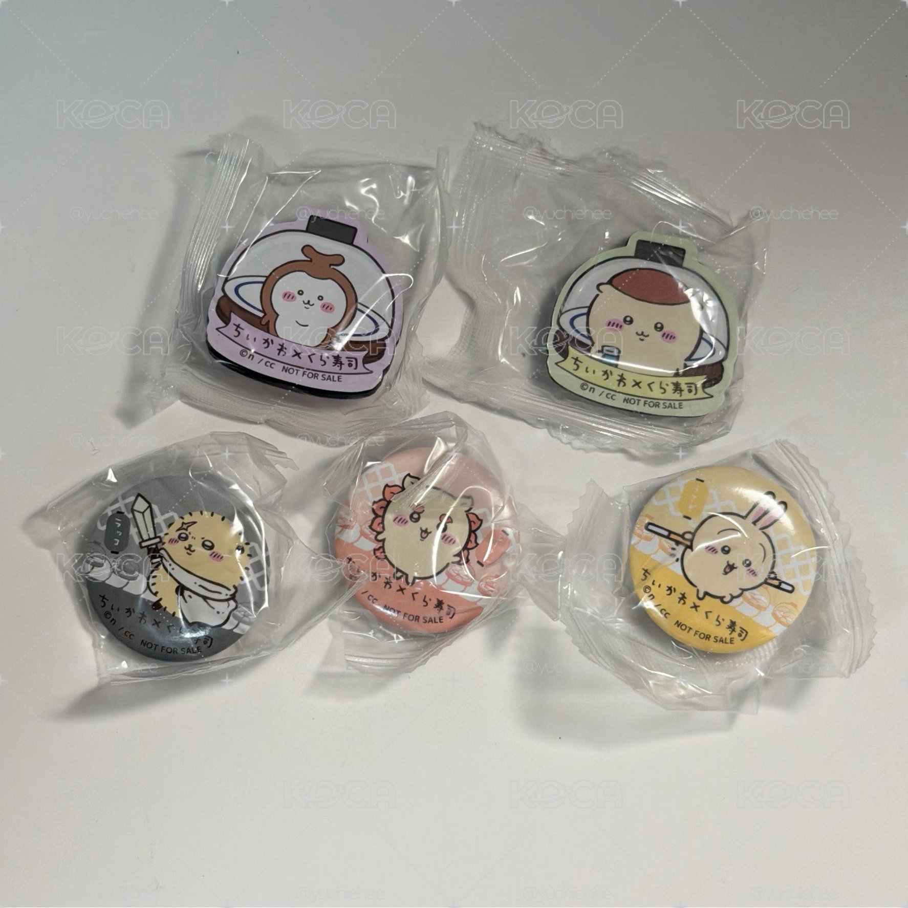 藏壽司扭蛋一整組