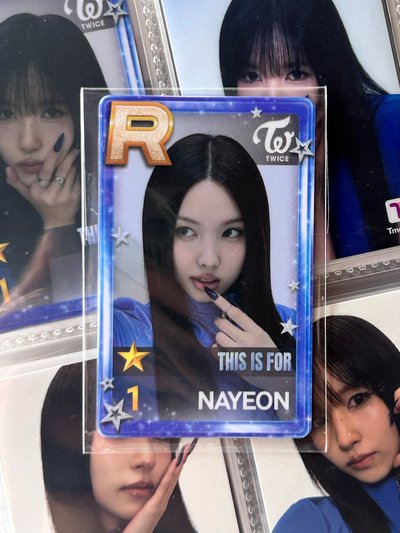 TWICE 娜璉 SSJYP THIS IS FOR 遊戲卡 