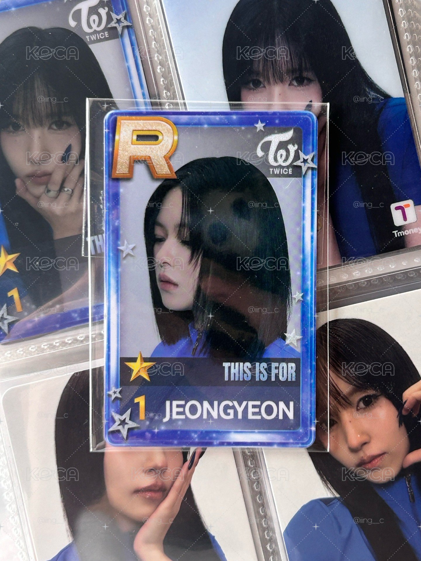 TWICE 定延 SSJYP THIS IS FOR遊戲卡