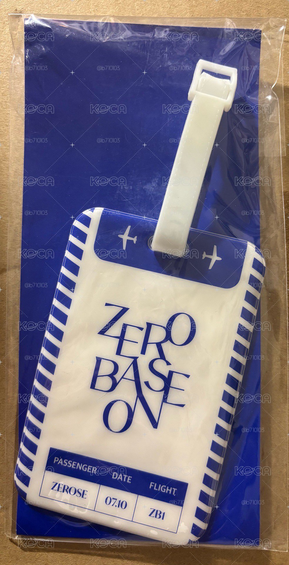 ZB1 大邱快閃 行李吊牌