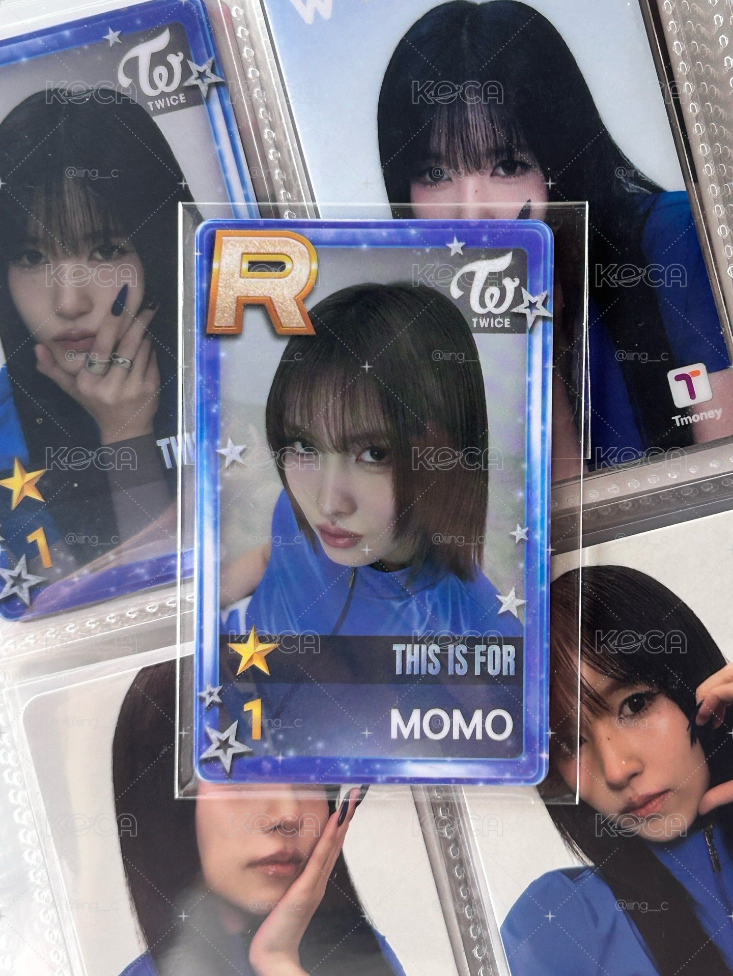 TWICE Momo SSJYP THIS IS FOR遊戲卡