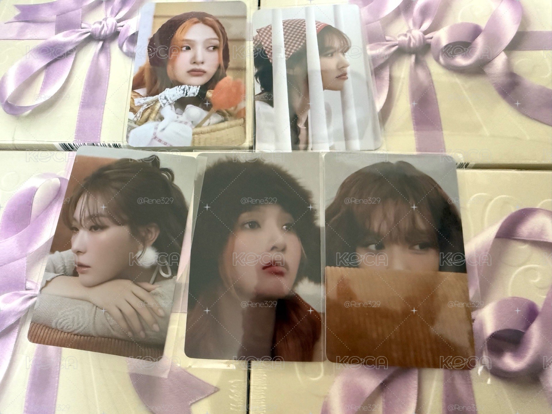 Joy Seulgi Wendy年曆特典