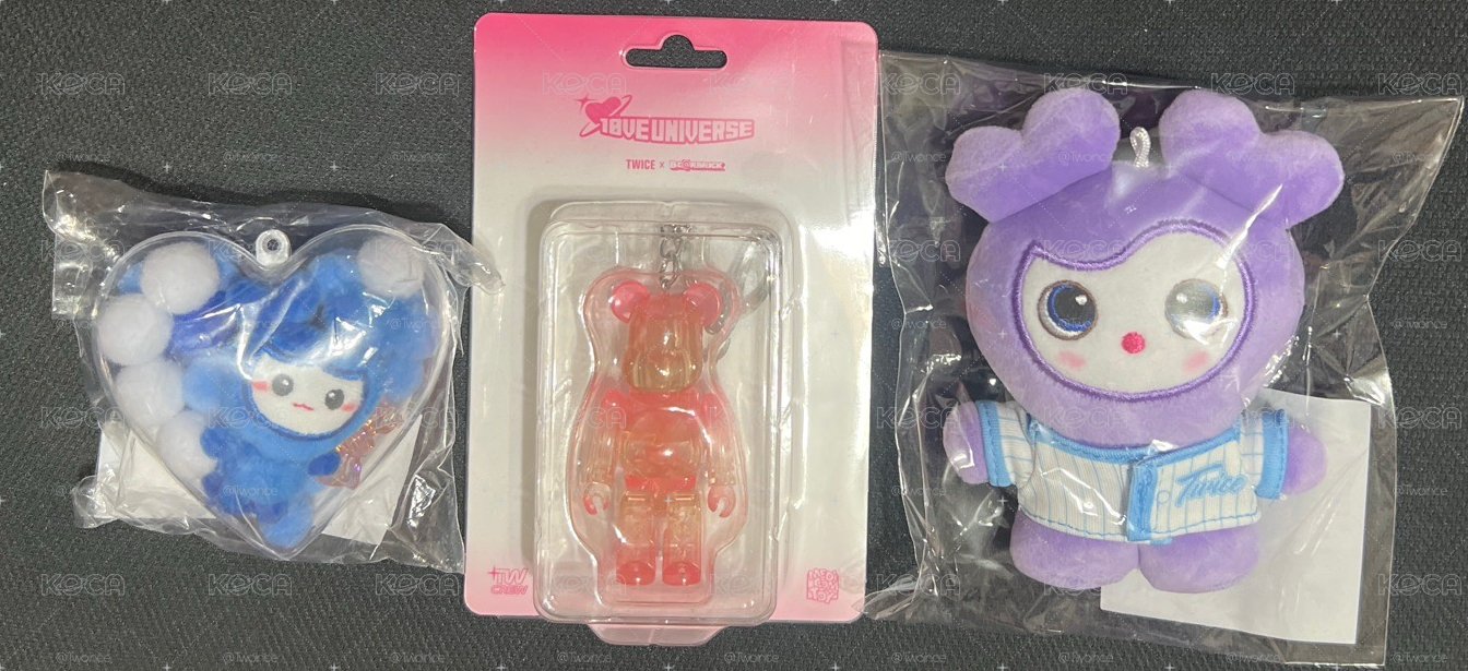 紗棒球娃+暴力熊（含卡）+瑜愛心殼