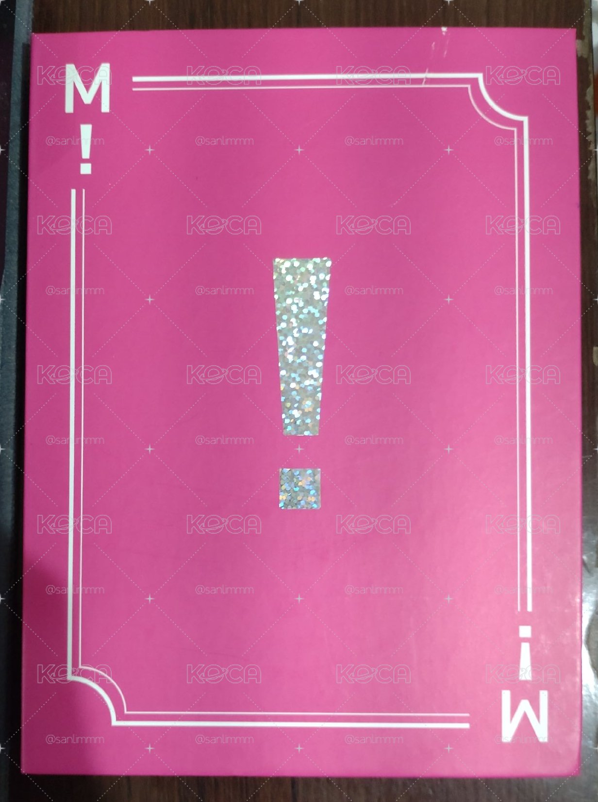 MAMAMOO pink funky 空專