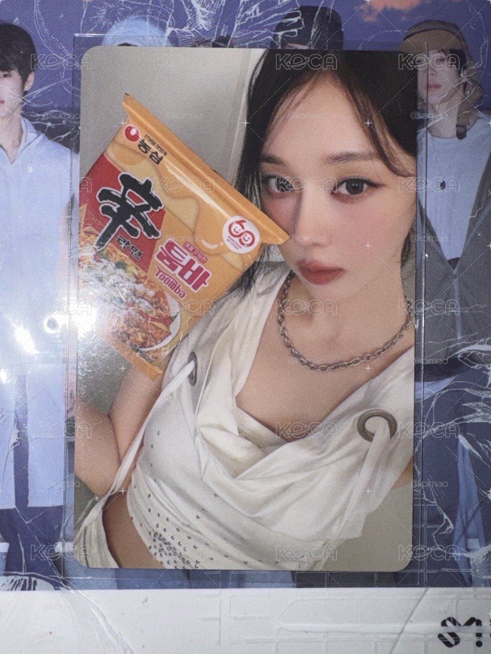 winter 辛拉麵代言卡