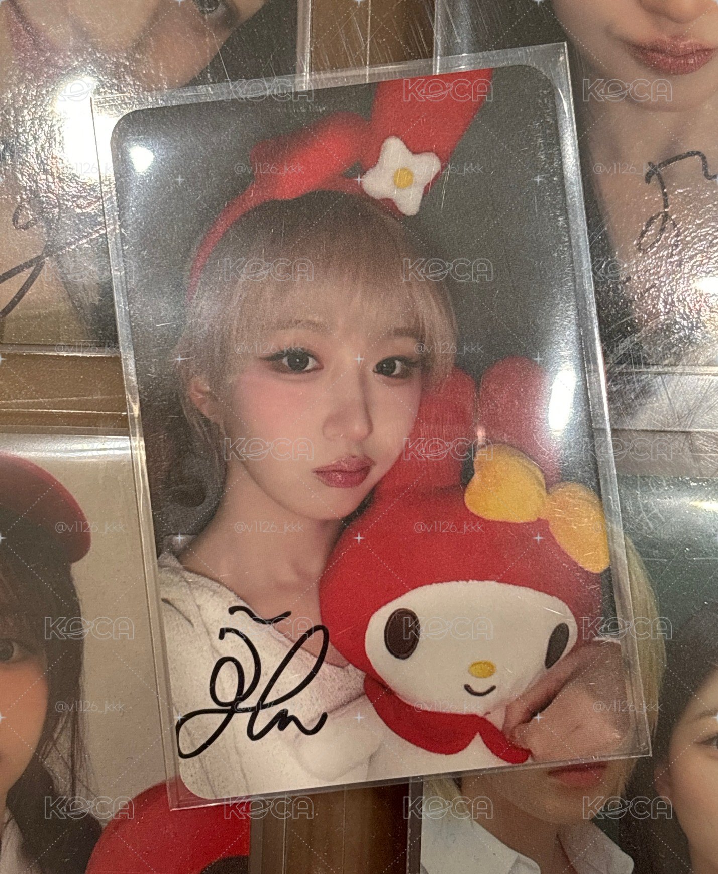 兔子角色簽卡