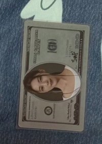 Dahyun lovelution專輯鈔票貼紙