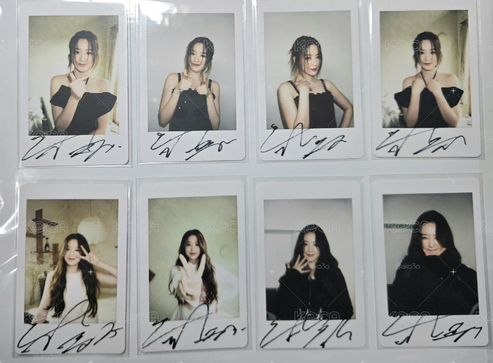i-dle 舒華聚光雜誌卡 
