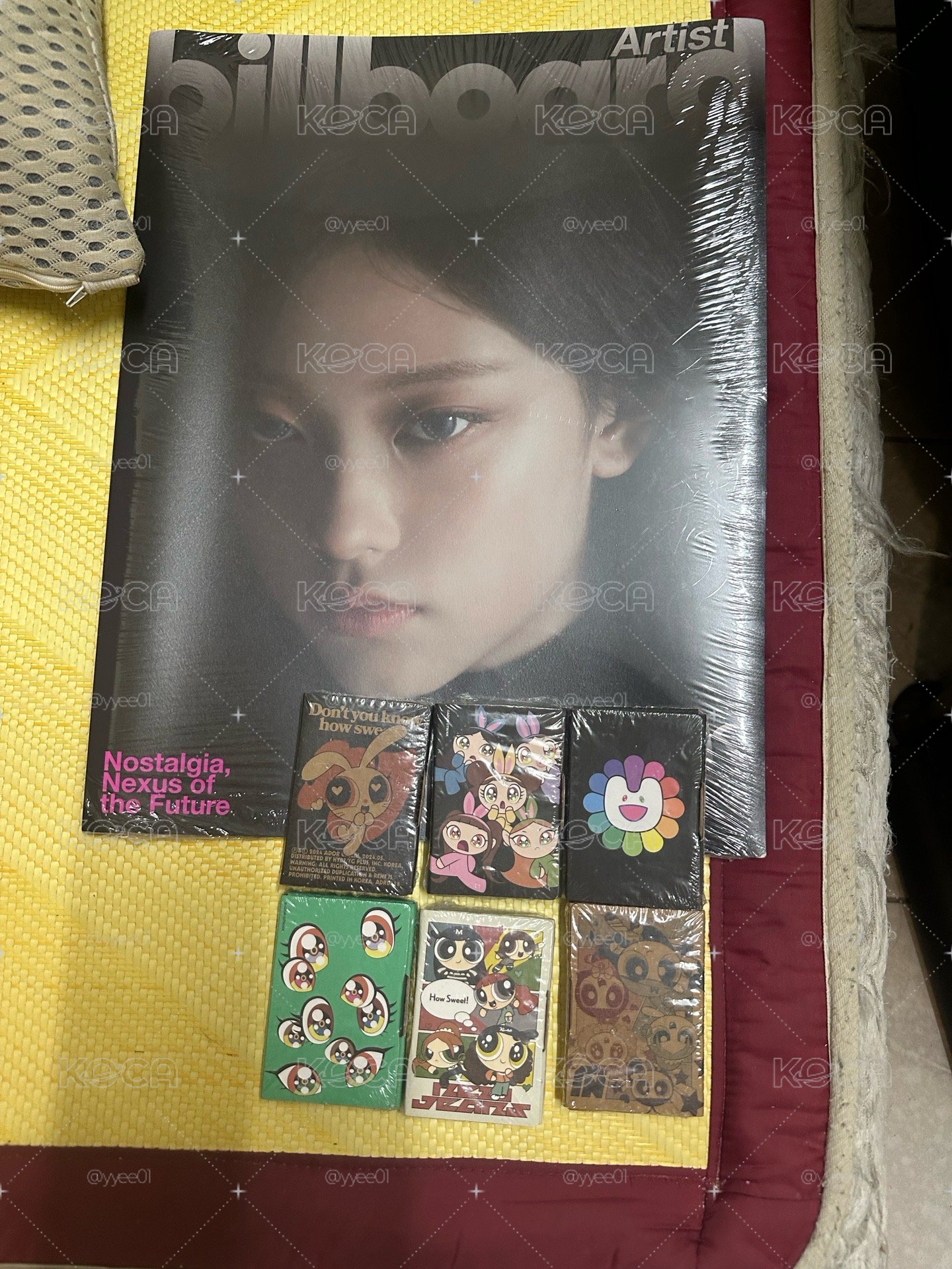 NewJeans haerin絕版雜誌+電子專全新未拆*6