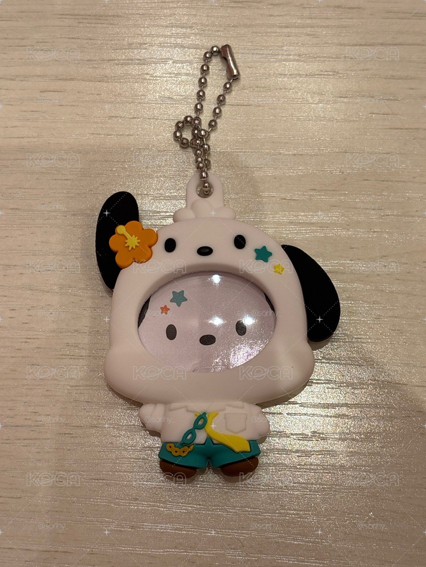 帕恰狗換臉勳章吊飾