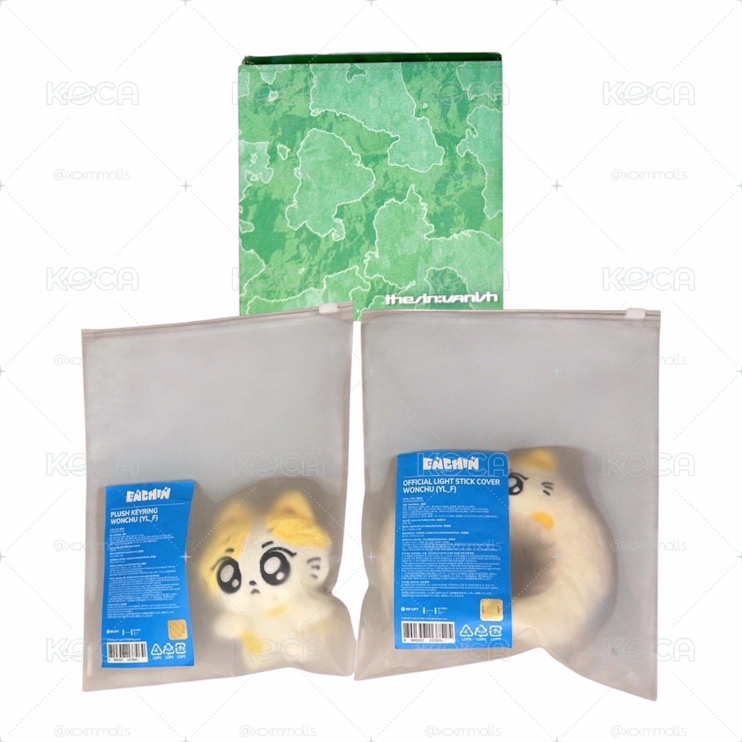 🐈現｜元啾原皮娃＋手燈套 贈迷七訓單封