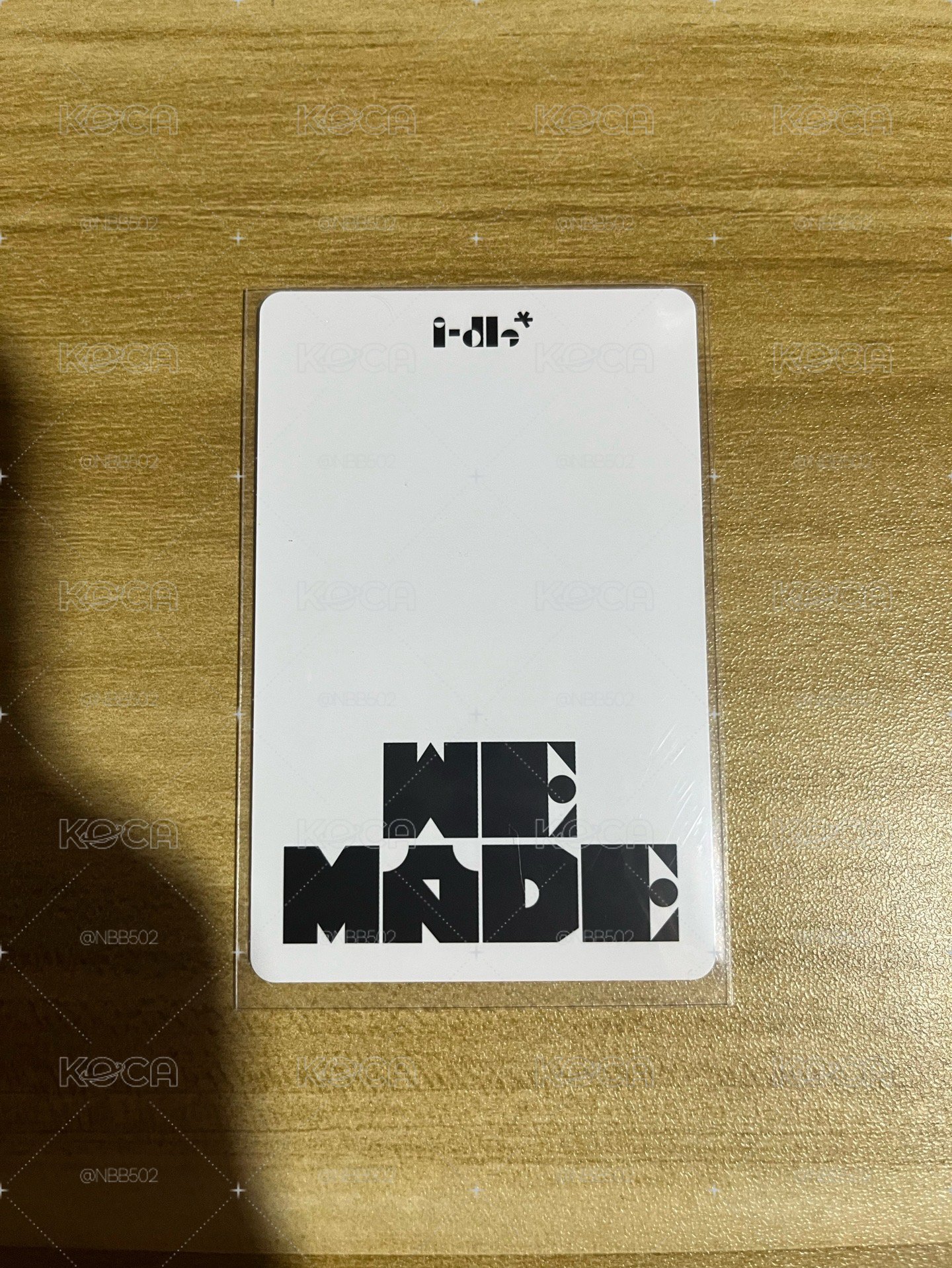 🏆 I-dle mono專 專卡