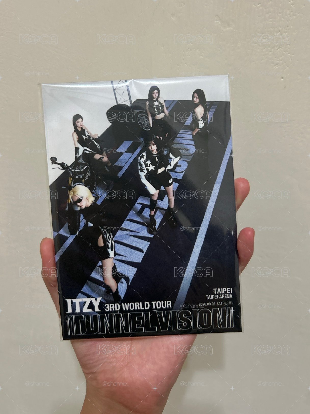 台北場vip明信片