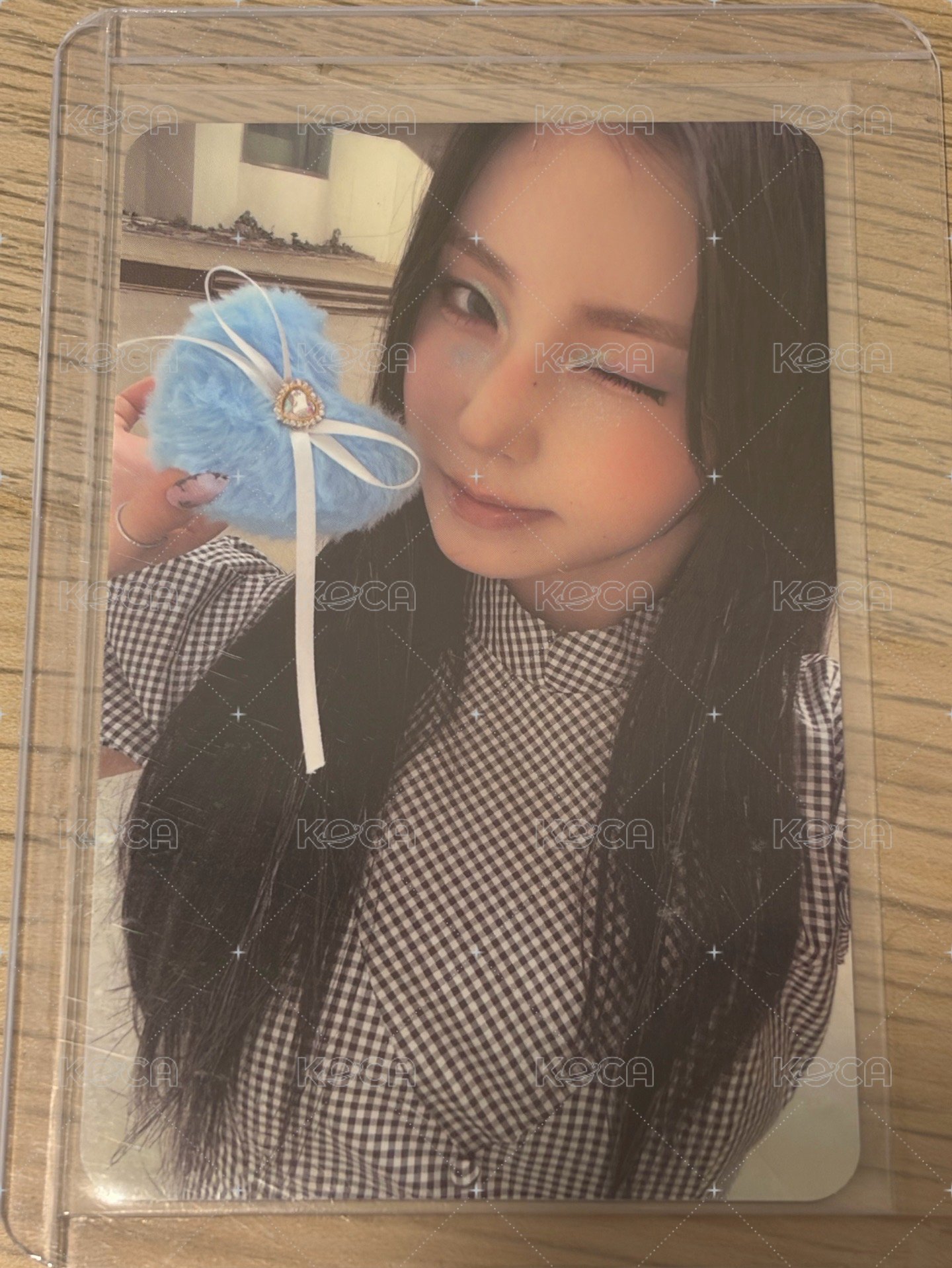 🔵圭藍色愛心卡