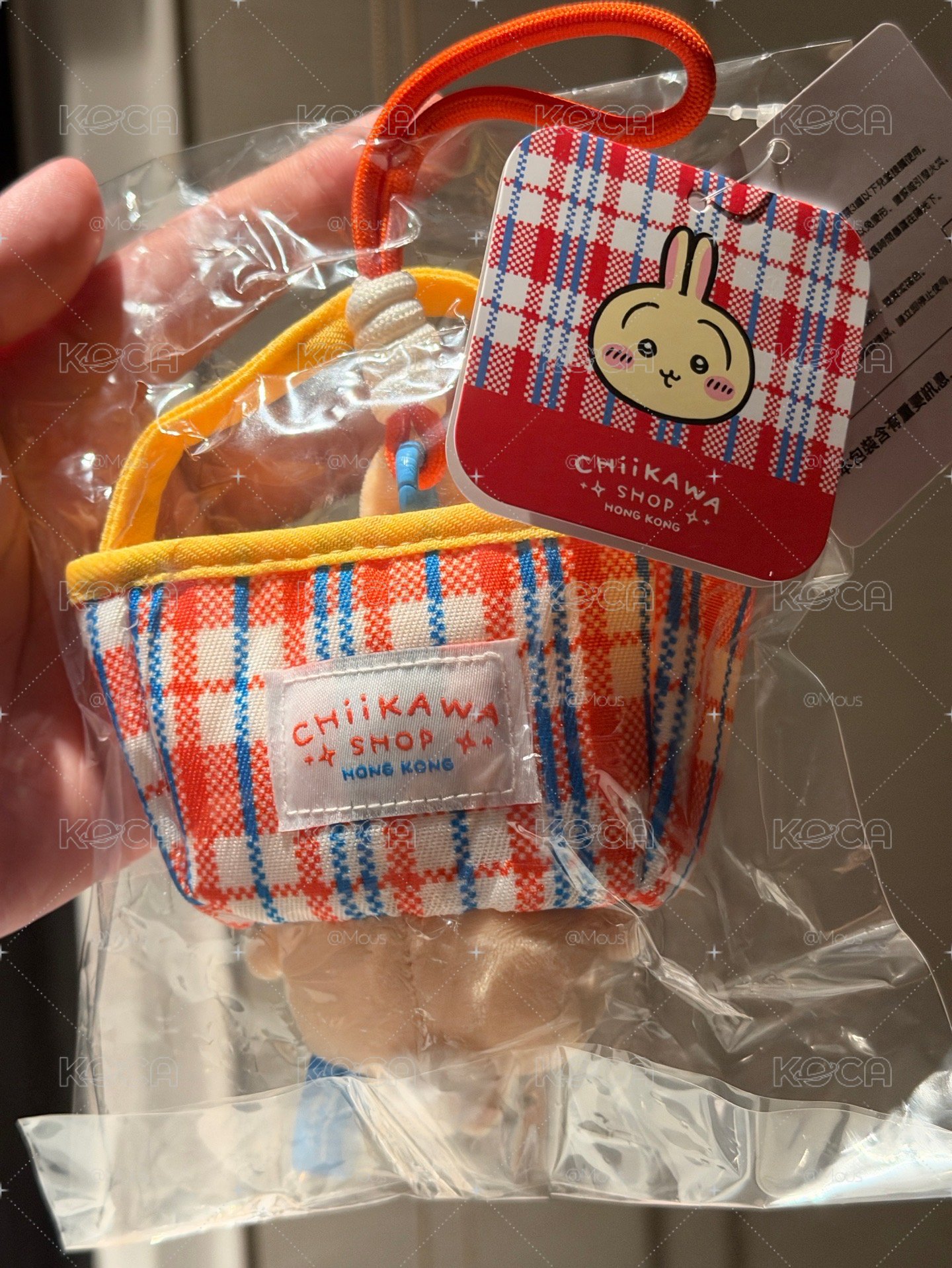 香港購物袋兔兔/紅白藍兔兔