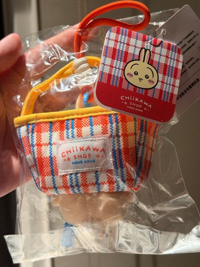 香港購物袋兔兔/紅白藍兔兔