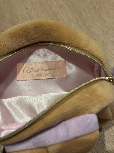愛漂亮化妝系列 茶小熊大臉化妝包
