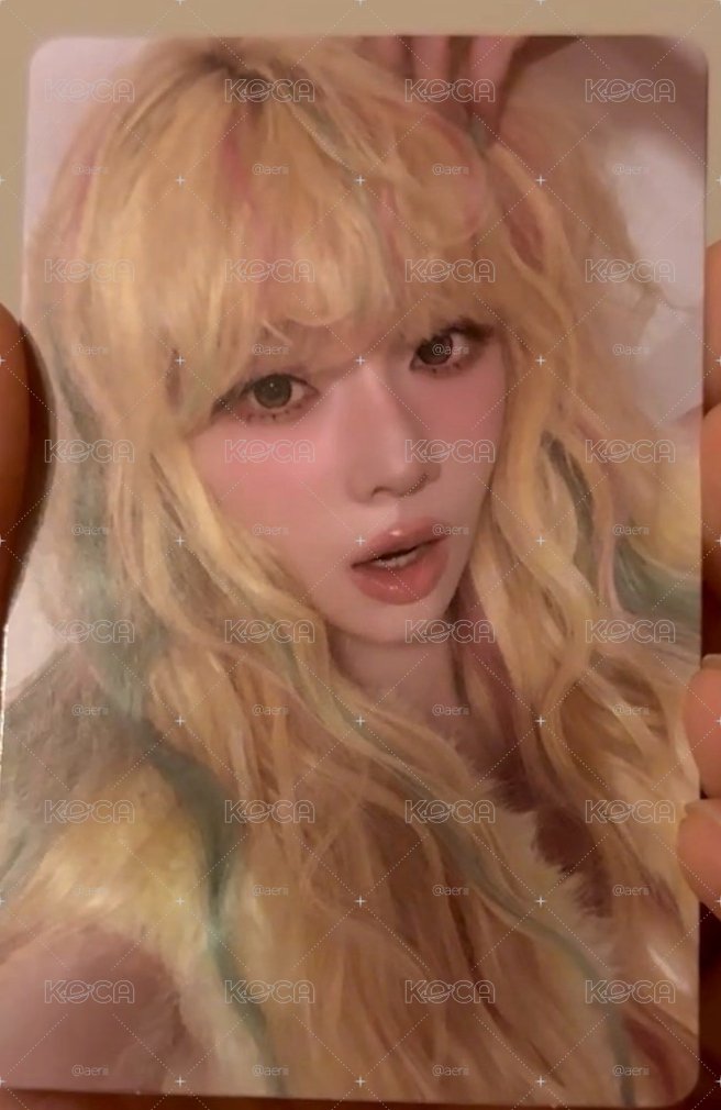 aespa 褲子冬單卡