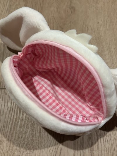 蜜糖邦尼 白兔大臉化妝包