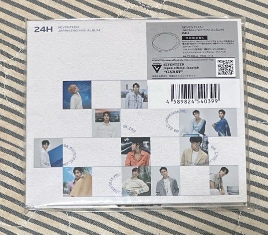 SEVENTEEN 24H 專輯 C 空專