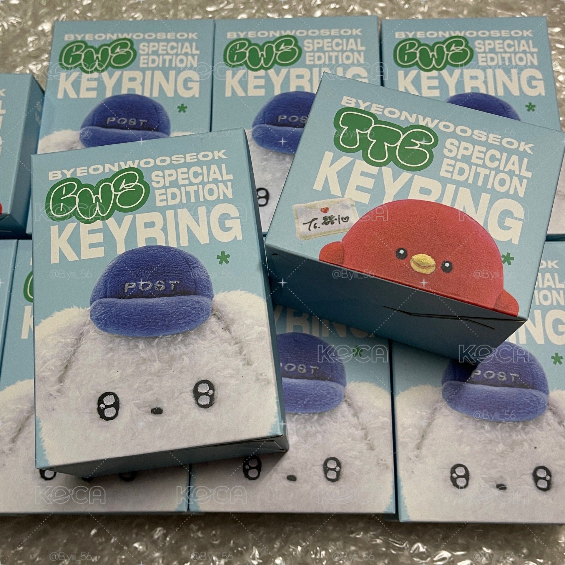 邊佑錫 BWS TTE 娃娃鑰匙圈 現貨