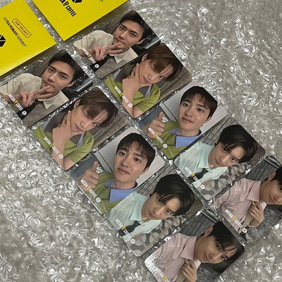 EXO Mega coffee 代言小卡