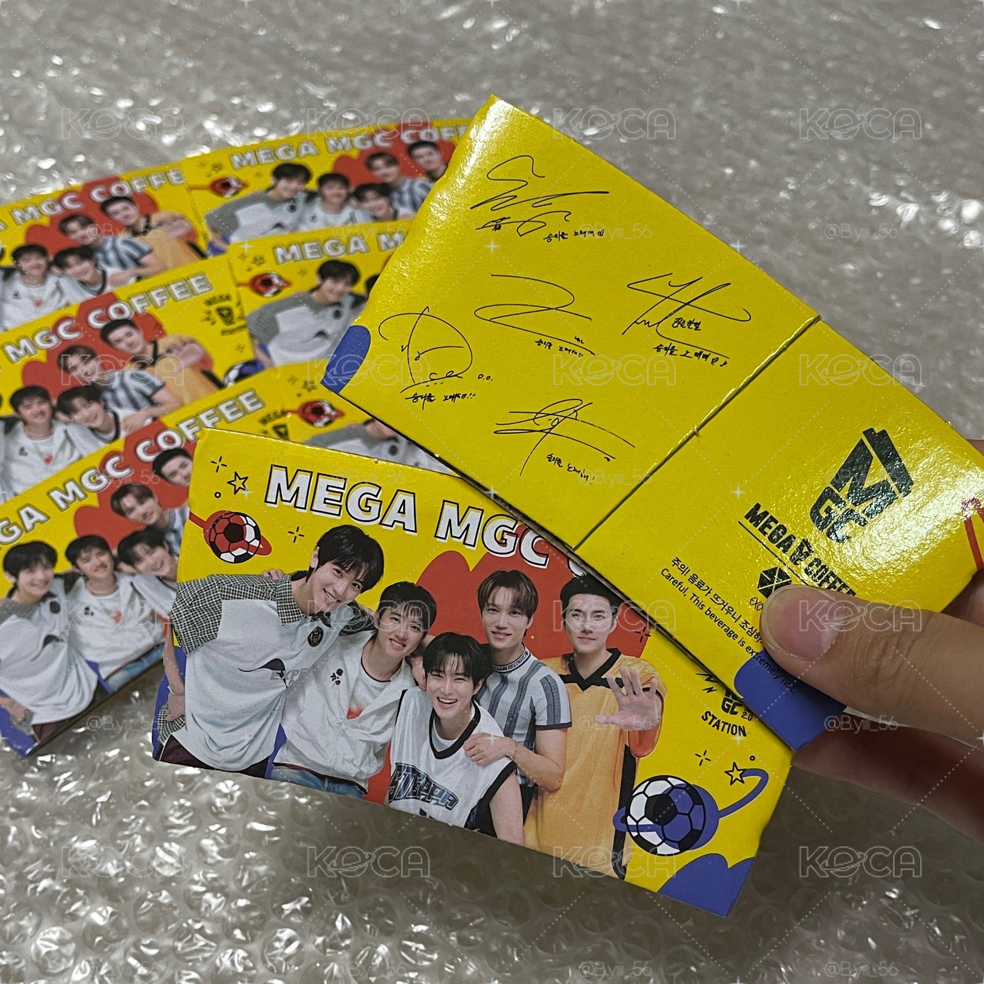 EXO Mega 限時合作杯套 第一版本