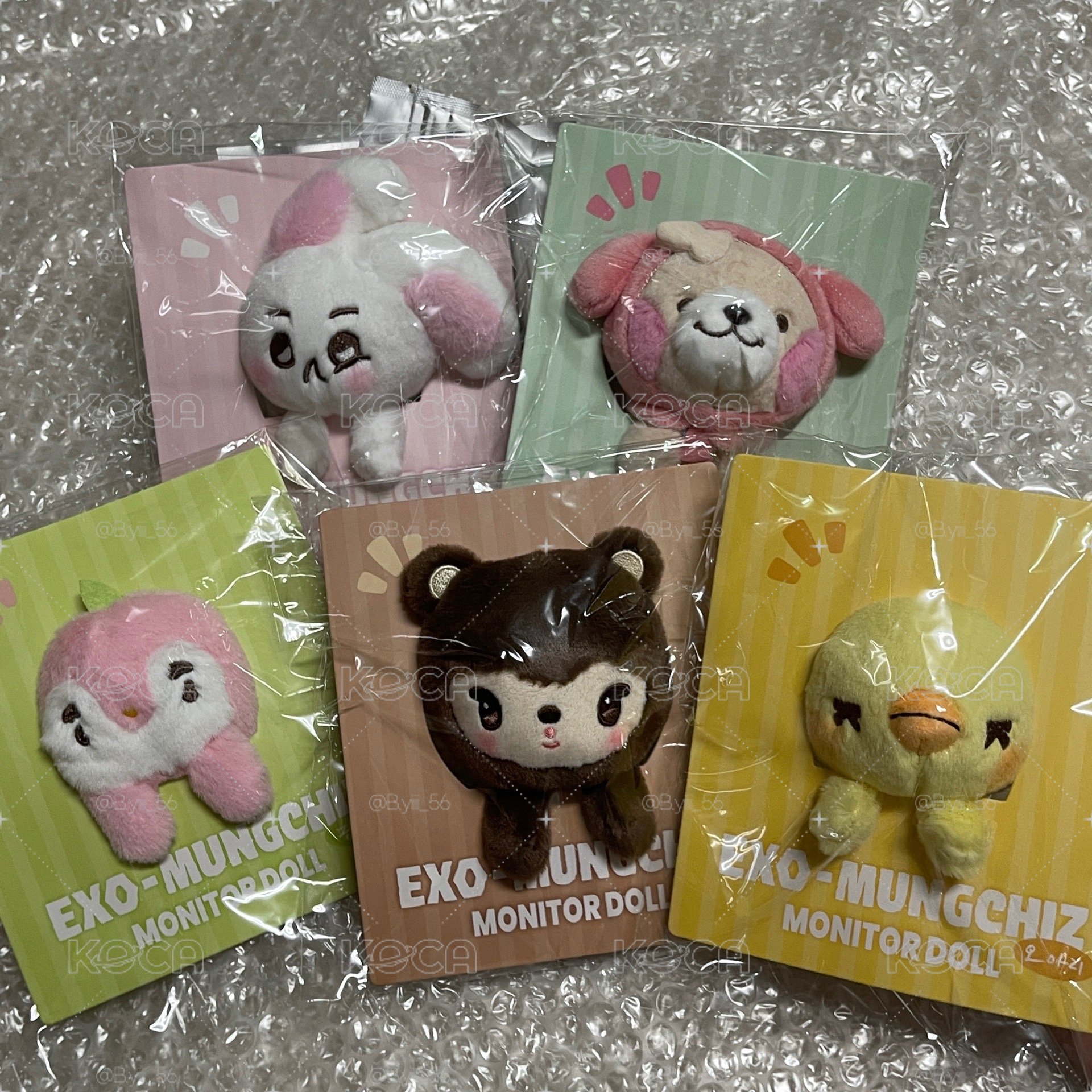 EXO WE ARE DOLL 螢幕裝飾娃娃