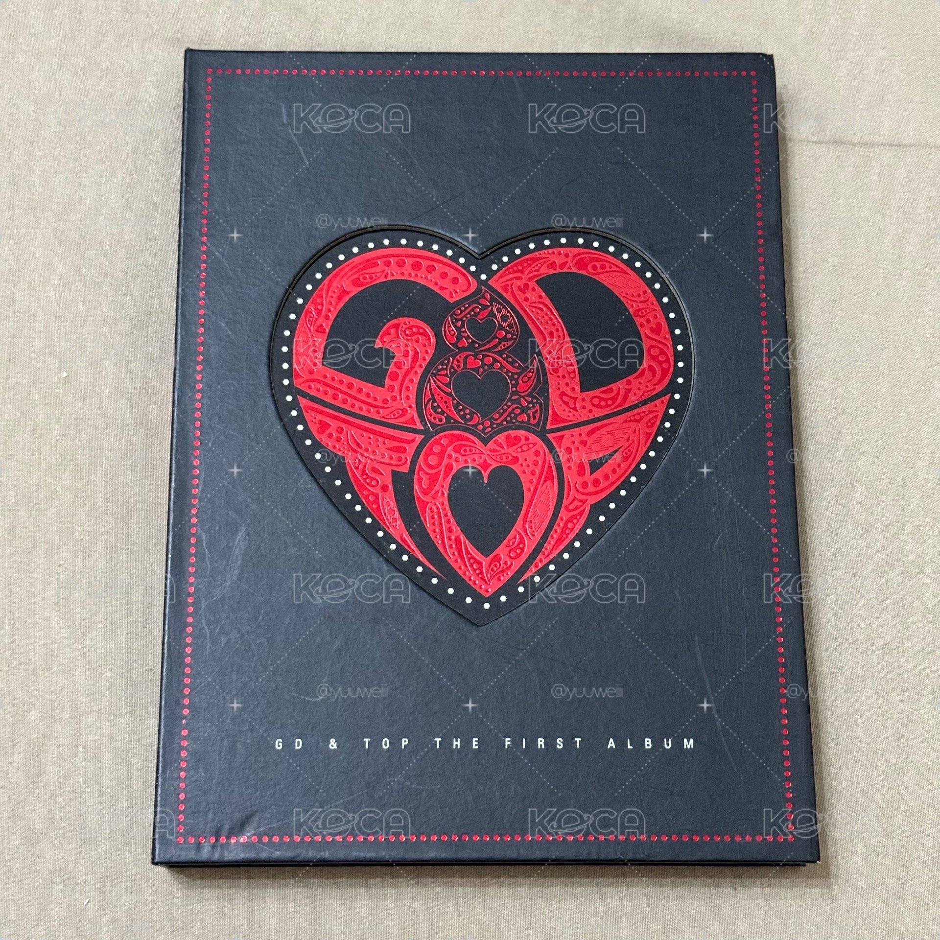 現貨 GD&TOP 紅心專