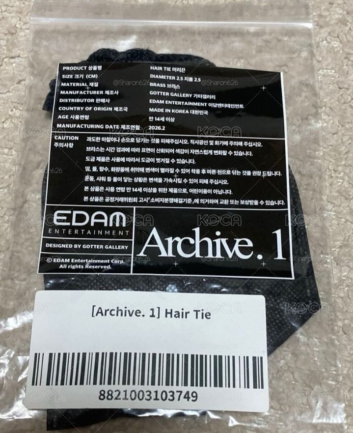 2026 WOODZ WORLD TOUR＇Archive. 1＇ 髮飾 