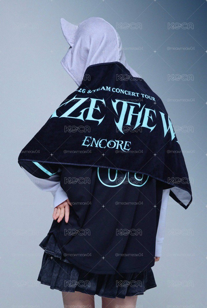 &TEAM 'BLAZE THE WAY' 安可場 狼帽批巾(全新）- YUMA