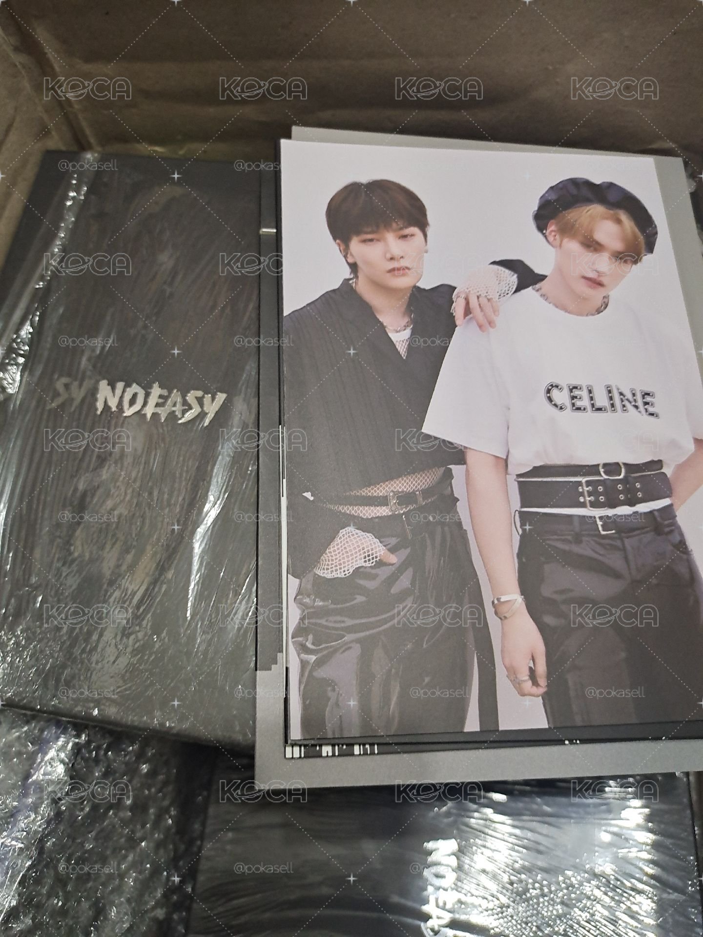 綁物。skz noeasy 限量版 空專。貼紙 小海報