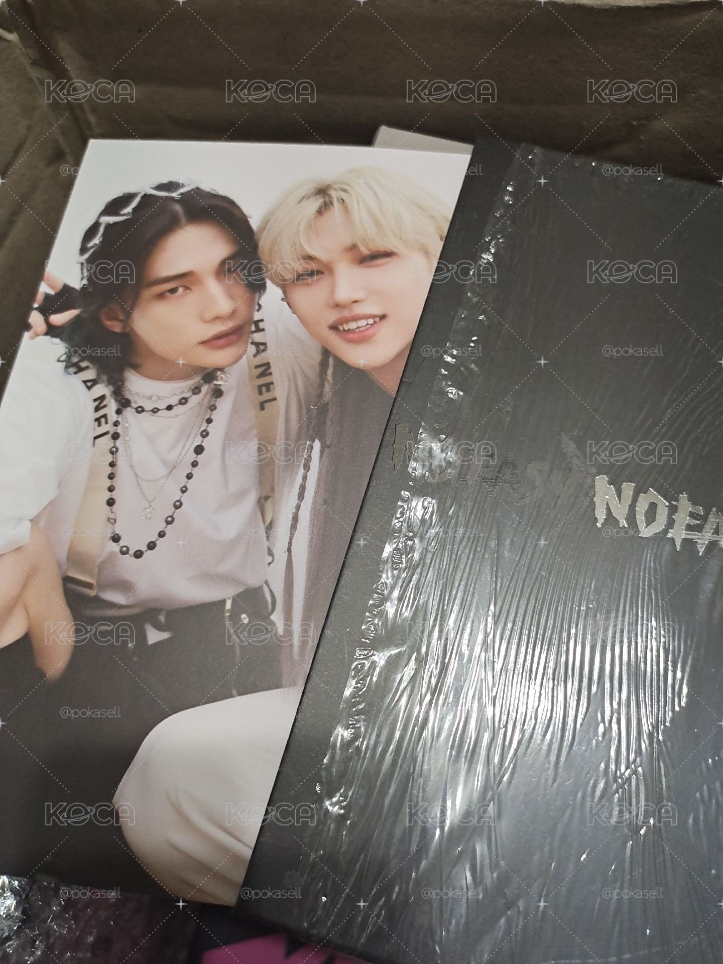 綁物。skz noeasy 限量版 空專。貼紙 小海報