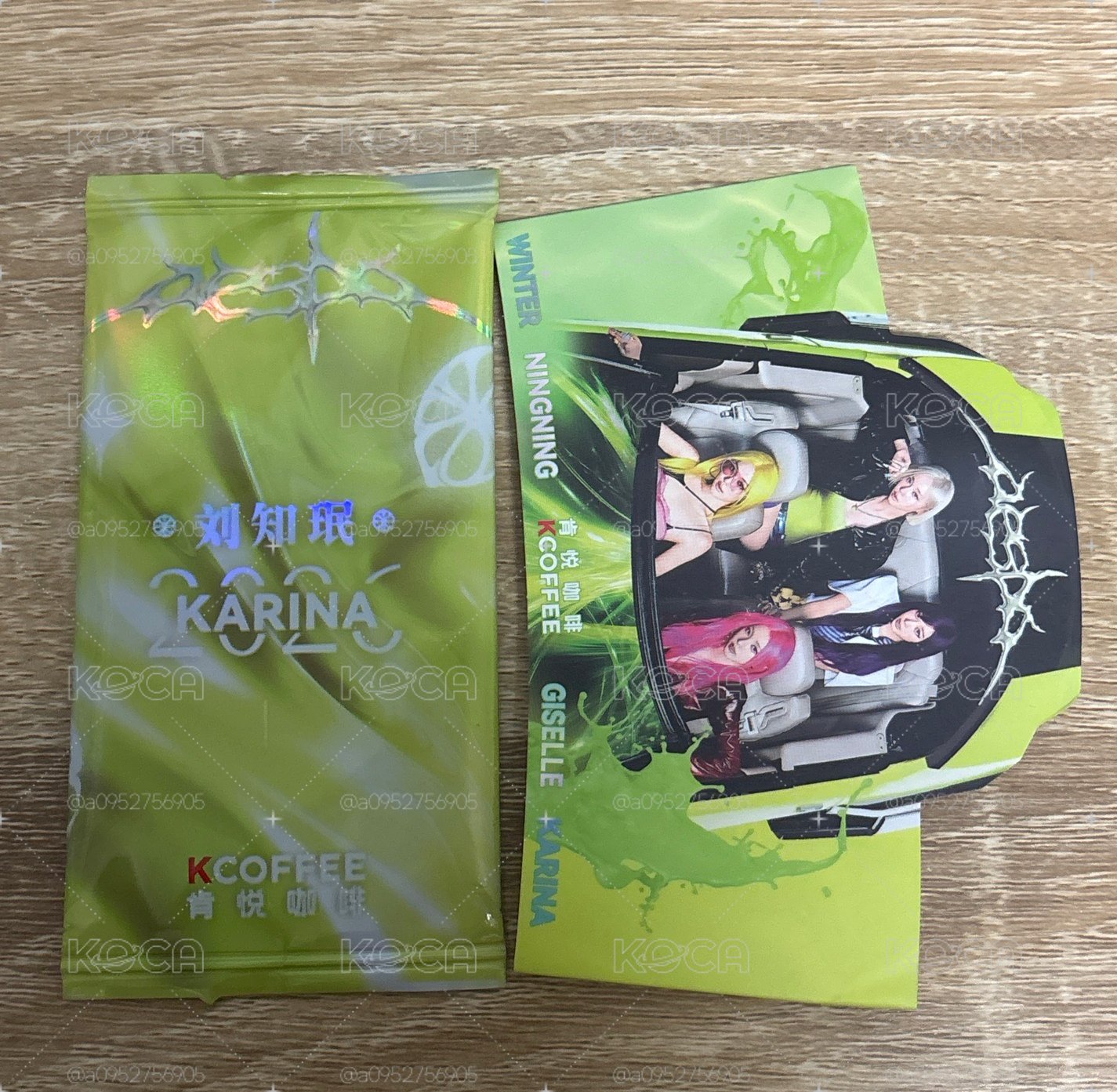 (未拆含杯套)LEMONADE 肯悅 代言卡