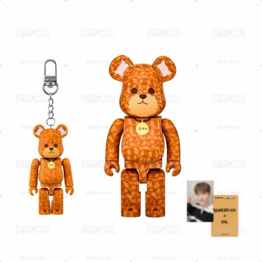 BE@RBRICK 鑰匙圈吊飾 100% 碩🍕