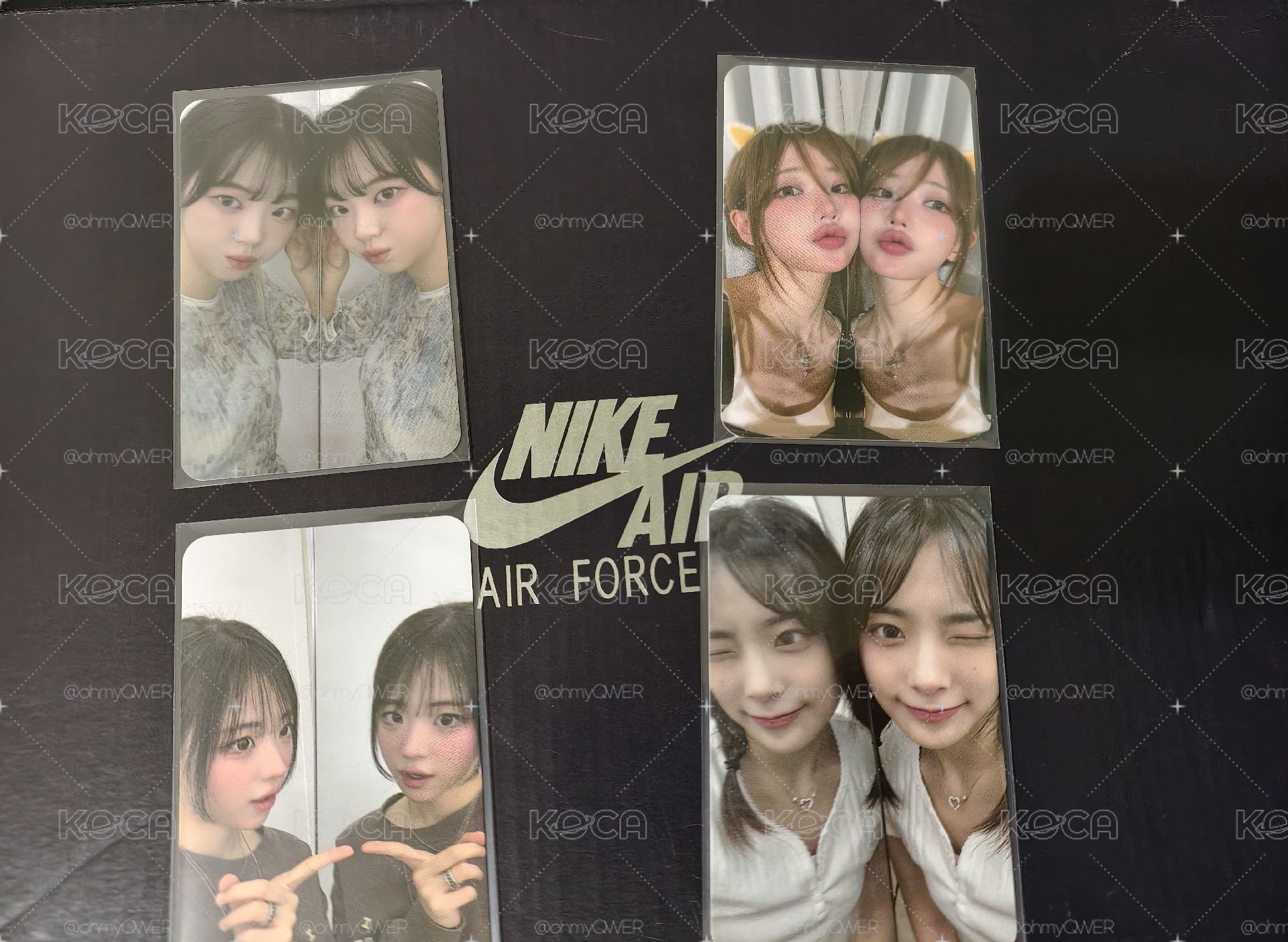 （一套）迷三 Kpostore 線上 2.0 簽售卡 對鏡 ver. 