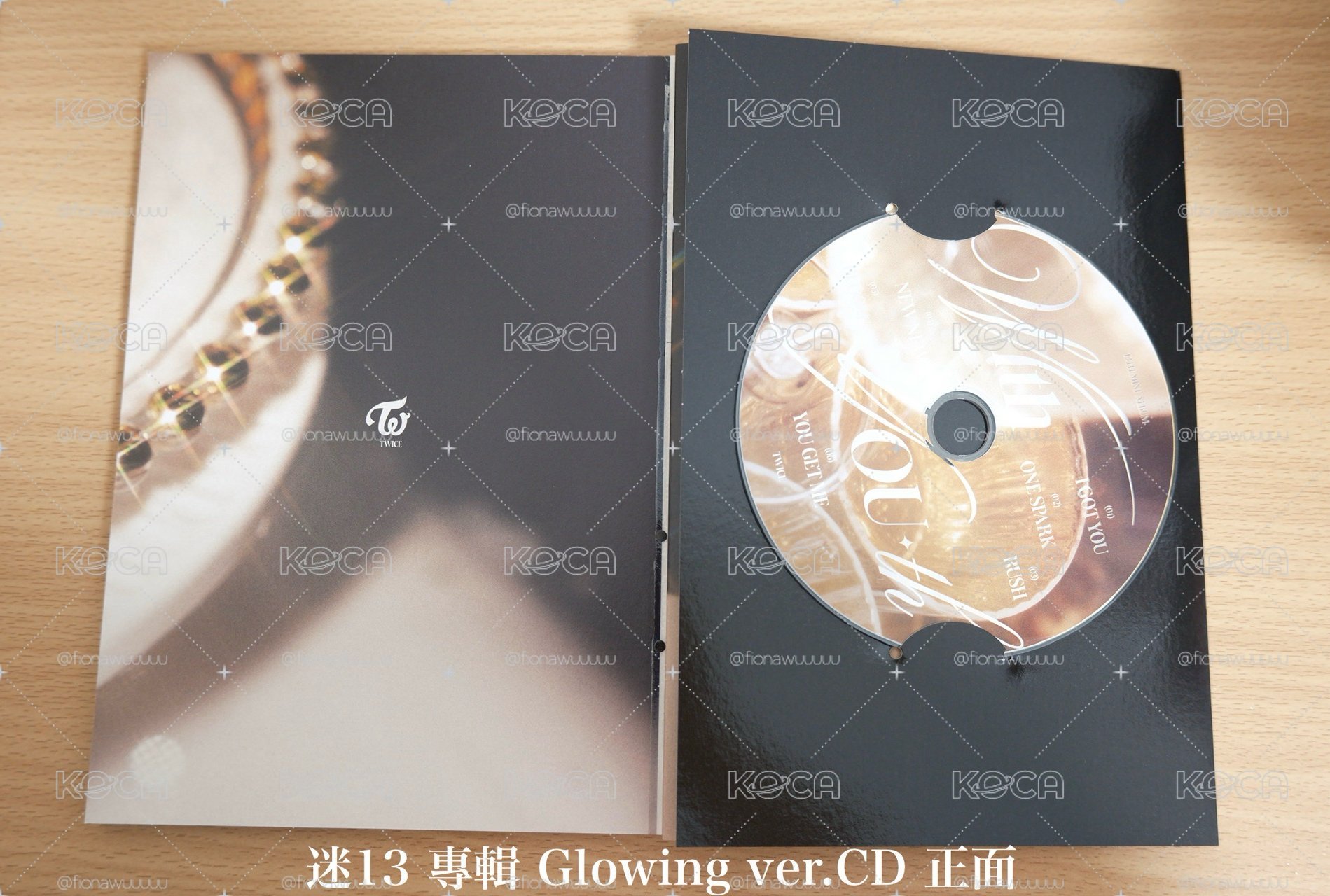 迷13專輯Glowing ver.寫真集+CD