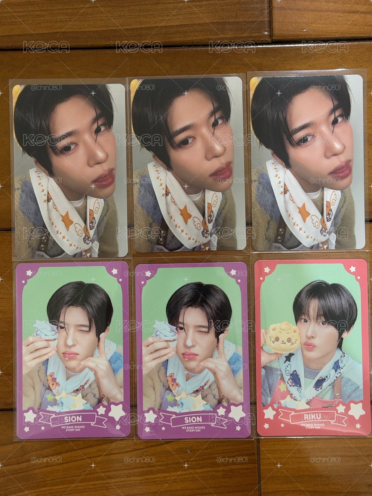 NCT WISH Bakery隨機卡 出清