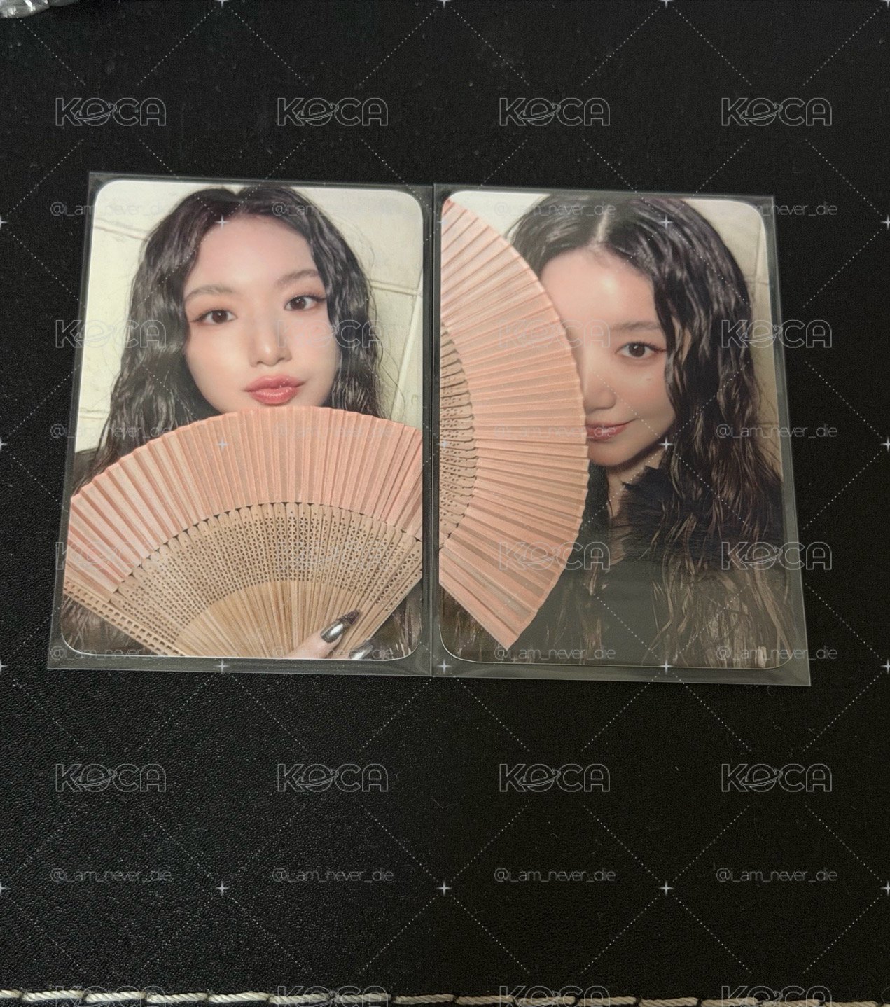 現貨 兩張小卡 el扇子刷