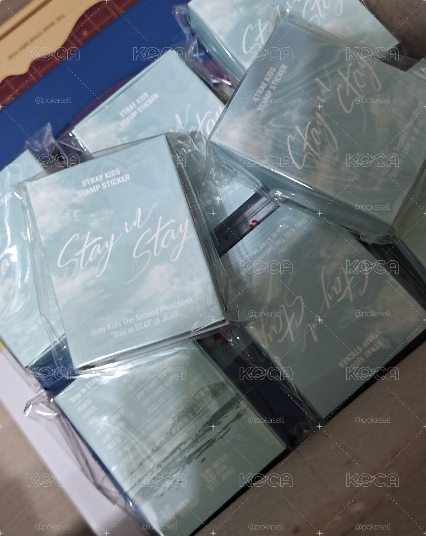 綁物 skz jeju 濟州島 快閃 郵票貼紙組
