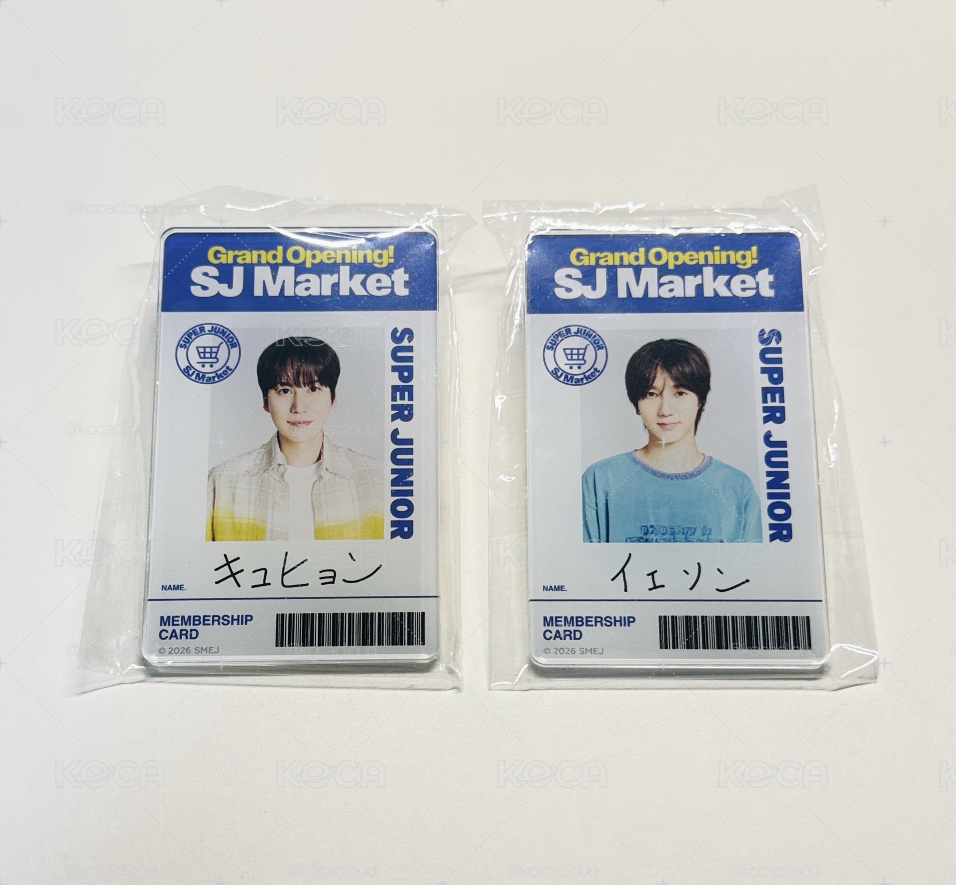 SJ 日本超市 姓名牌 藝聲 圭賢 