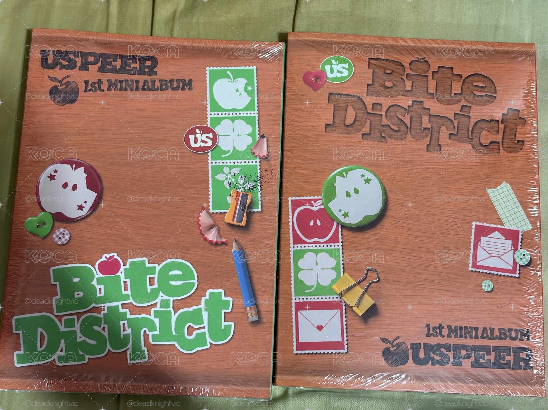 現貨 便宜出售USPEER 迷你一輯 "BITE DISTRICT"全新 專輯 未拆專