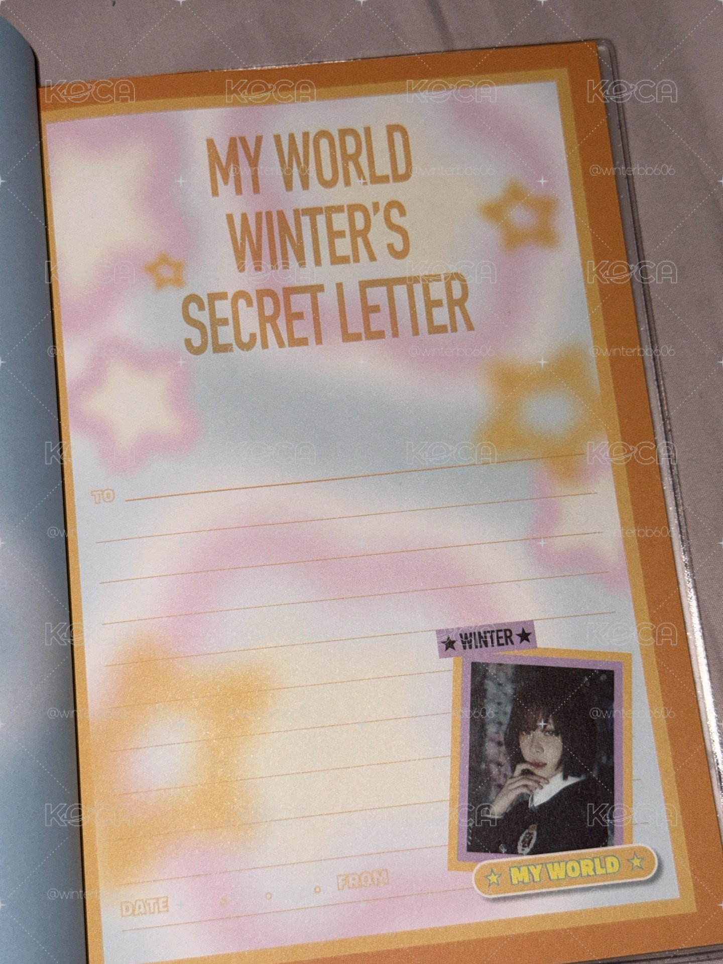 MY WORLD 筆記本