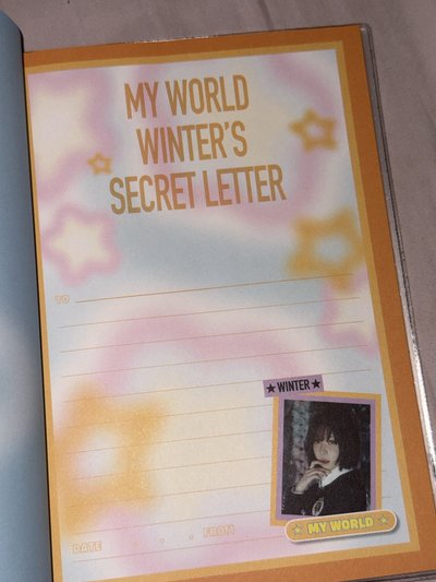 MY WORLD 筆記本