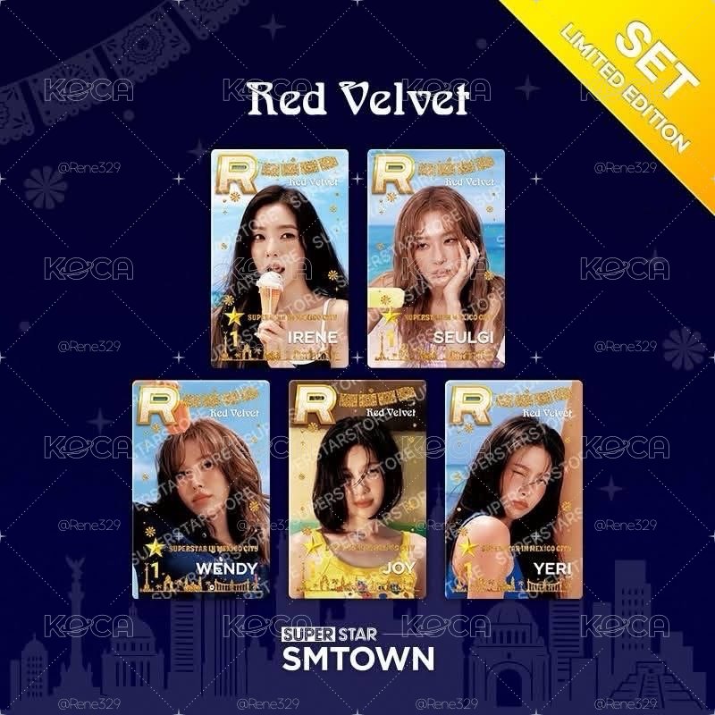 Red Velvet 墨西哥遊戲卡