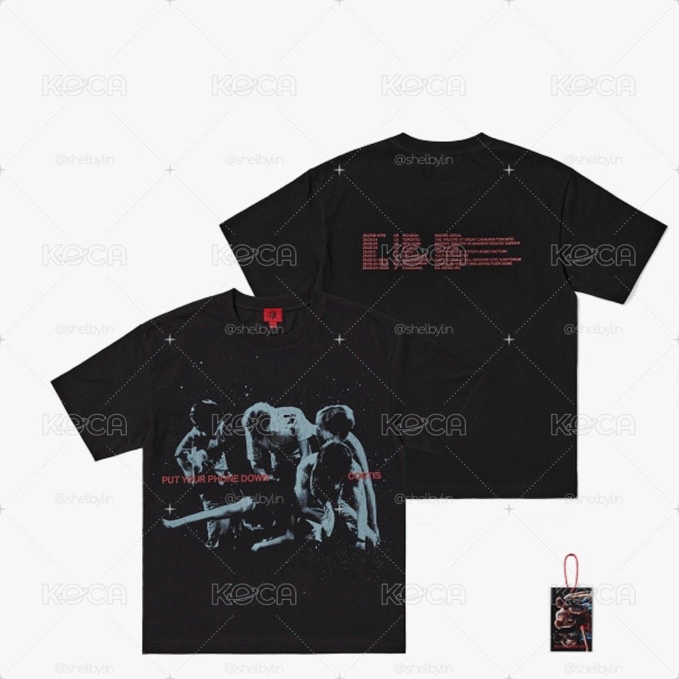 三販【預購免二補】Cortis TOUR Routing T-Shirt (Black)
