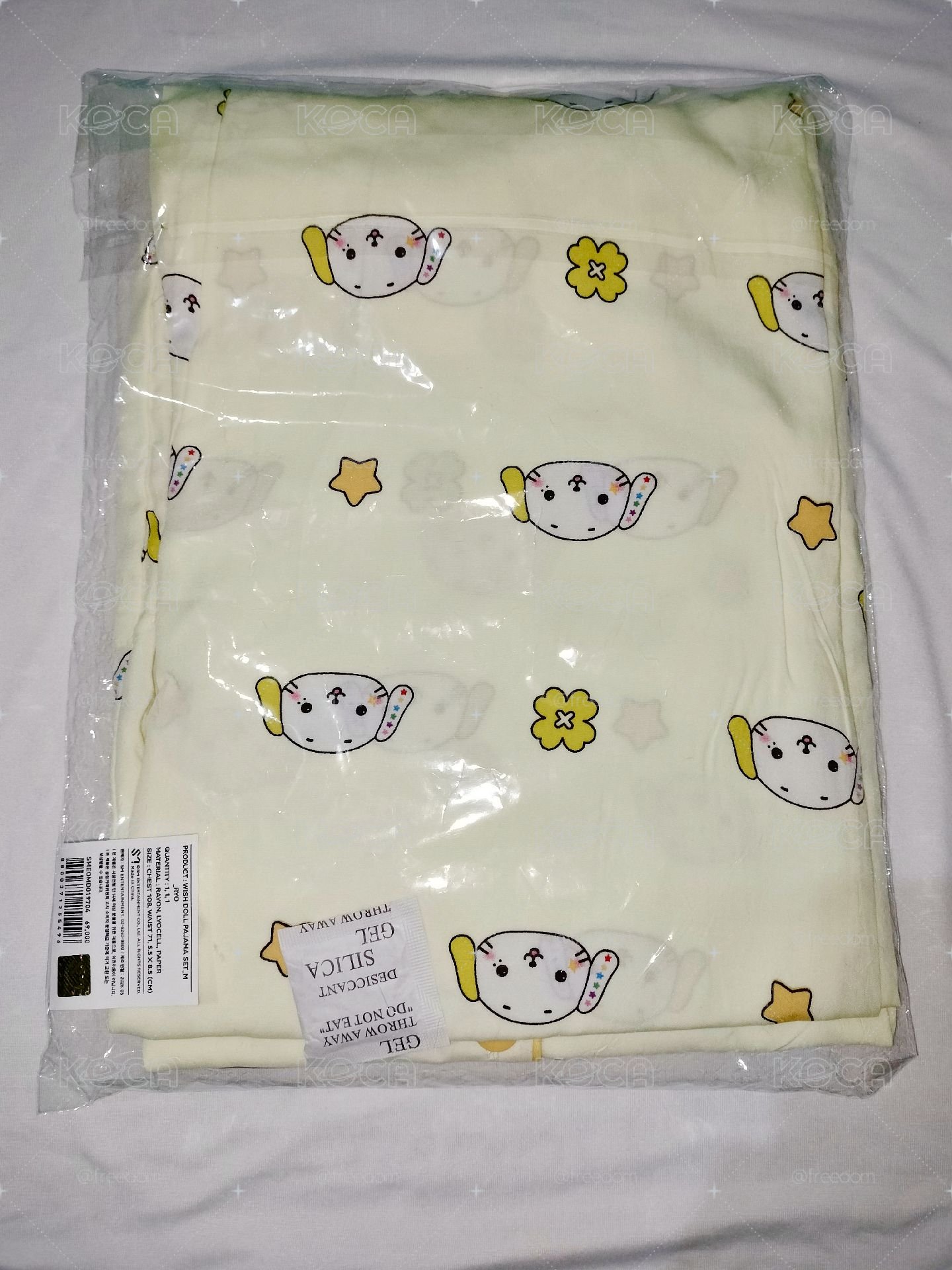 🦭遼 睡衣M含小卡(全新未拆)🙈✨~