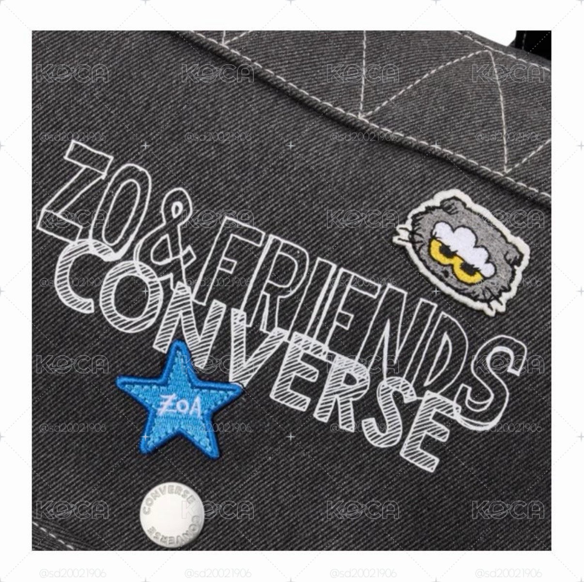 預購 Zoa & Converse 後背包